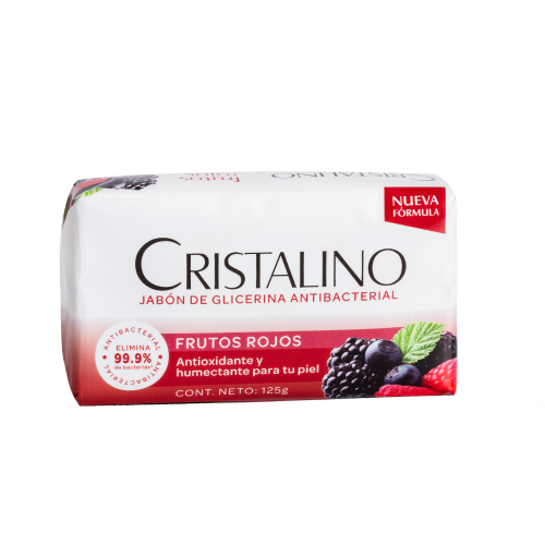 Jabón Cristalino Frutos Rojos