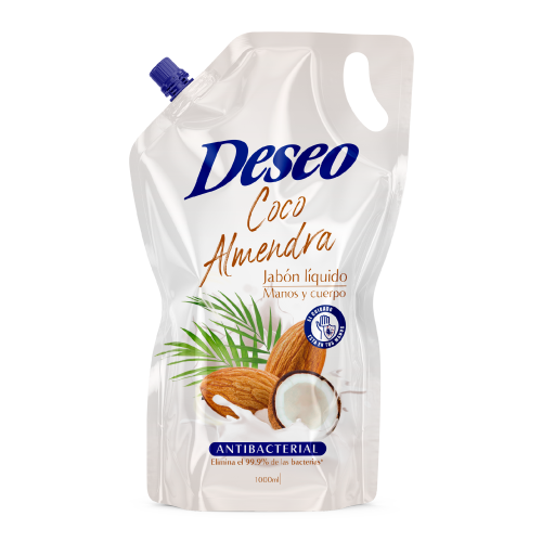 Jabón Líquido Deseo Coco Almendra