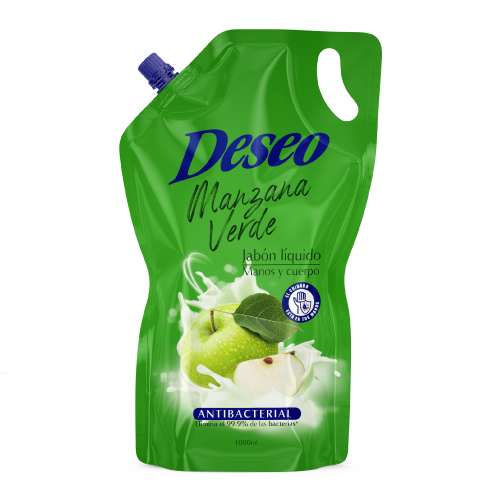 Jabón Líquido Deseo Manzana Verde