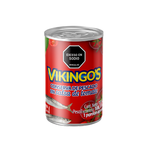 Vikingo’s Sardinas  en Salsa de Tomate